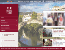 Tablet Screenshot of hotelyerri.es